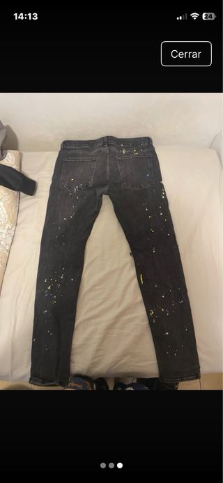 Vaqueros Bershka negros