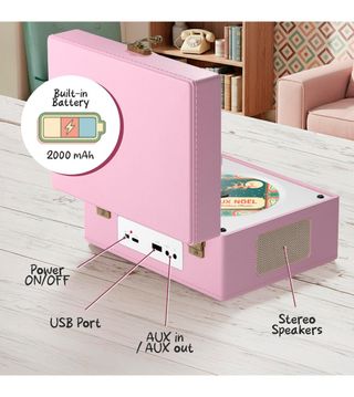 Reproductor CD KLIM Portátil Bluetooth USB AUX