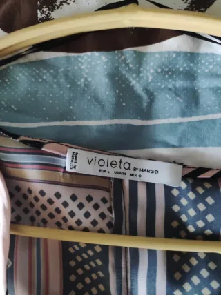 Camiseta Violeta by Mango