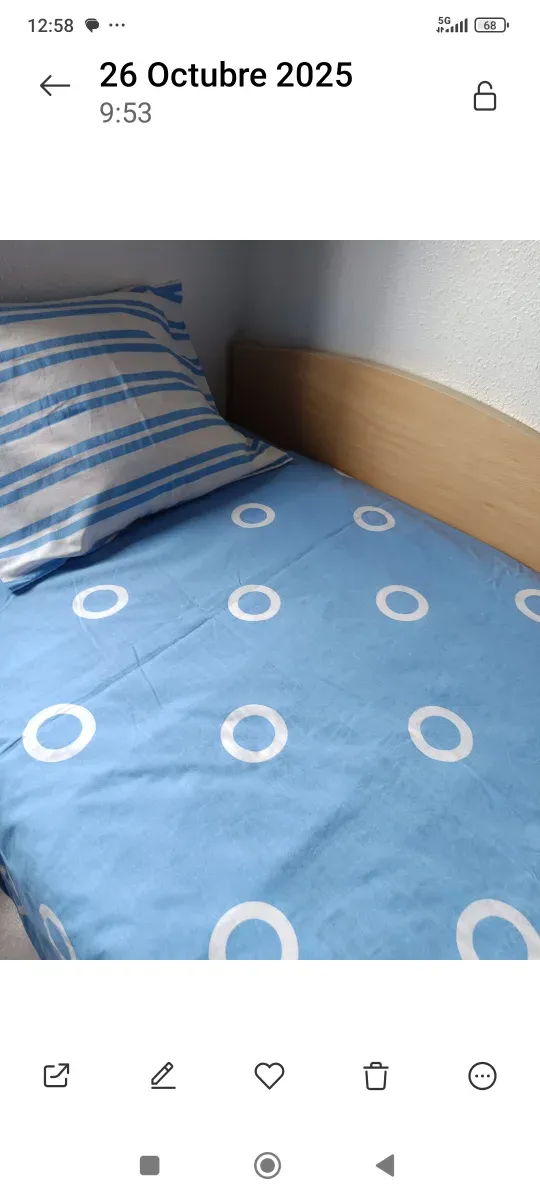 Funda nórdica reversible 90 + funda cojín