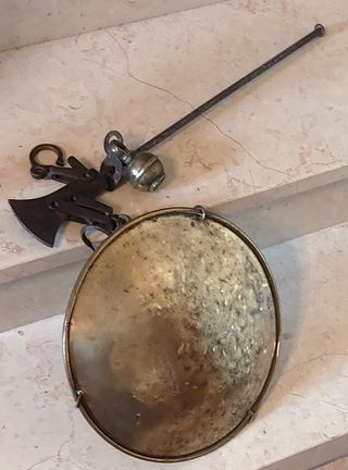 Antica Bilancia Stadera in Ottone