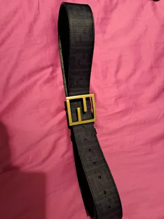 Cintura Fendi originale fibbia dorata