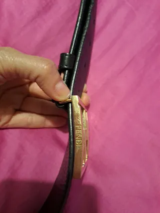 Cintura Fendi originale fibbia dorata