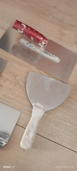 Lote de 4 espátulas para pladur