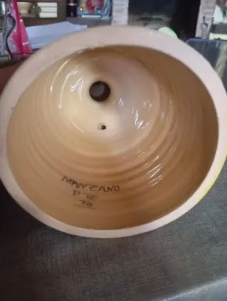 Muñeca de cerámica artesanal