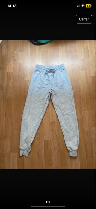 Pack 2 pantalones de chándal grises