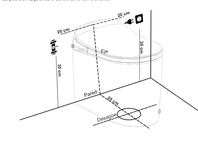 vv Inodoro Compacto Japonés con Bidet