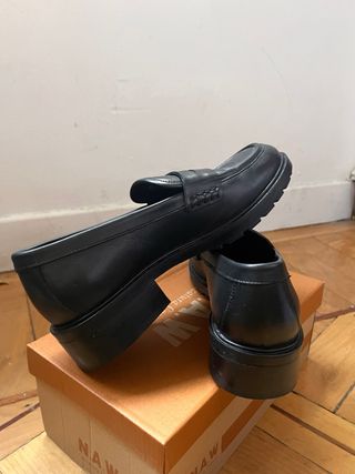 Mocasines Tommy Hilfiger Piel Negra Talla 38