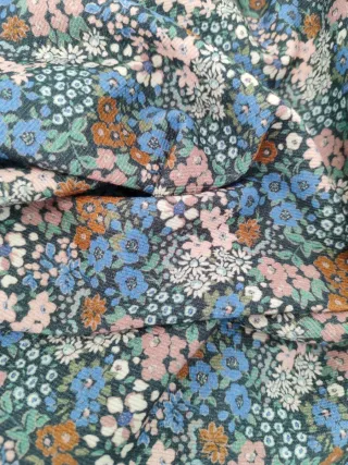 Tela pana fina estampado floral