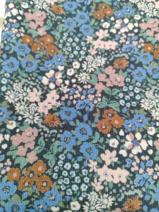 Tela pana fina estampado floral