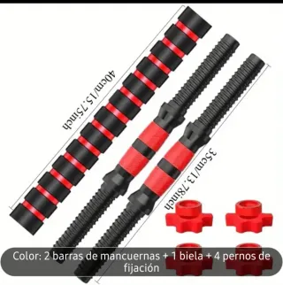 Barra de pesas para culturismo