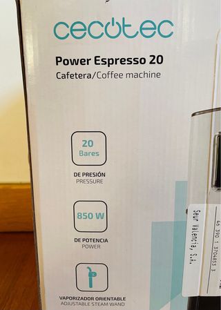 Cafetera Cecotec Power Espresso 20