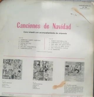 Vinilo Canciones de Navidad Infantiles
