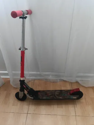 Patinete Oxelo Rojo y Negro