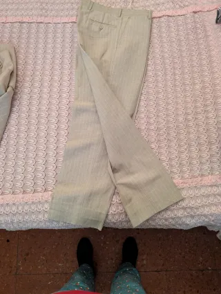 Traje Clásico Hombre Beige Talla 40-42