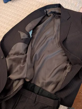 Traje Clásico Hombre Beige Talla 40-42