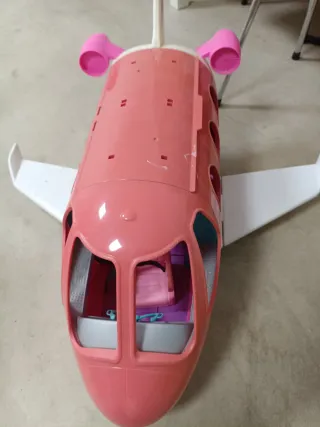 Avión de Barbie Rosa