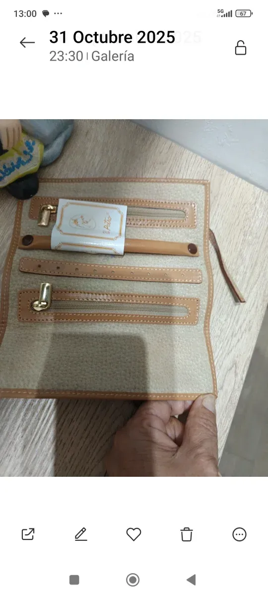 Joyero de viaje El potro nuevo