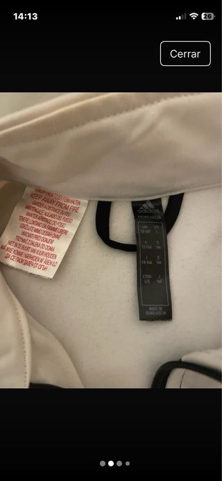 Chándal Adidas Blanco y Negro