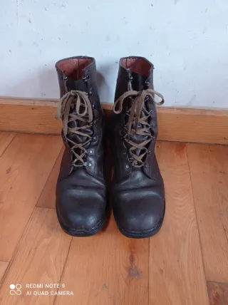 Botas Ejército Holandés Talla 45 Marrones