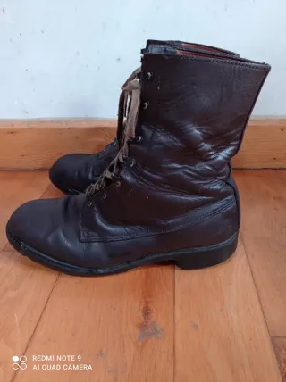 Botas Ejército Holandés Talla 45 Marrones
