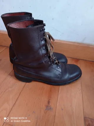Botas Ejército Holandés Talla 45 Marrones