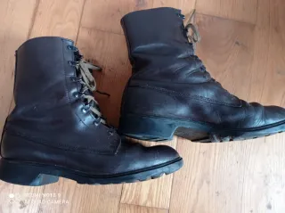 Botas Ejército Holandés Talla 45 Marrones