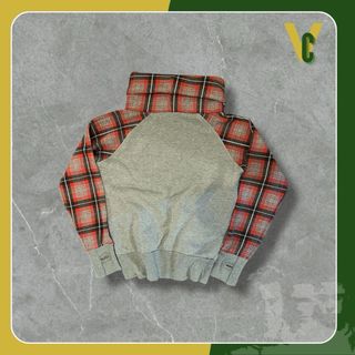 Sudadera Dickies Talla S Cuello Alto Tartán