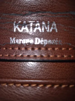 Maletín de piel Katana Marrón