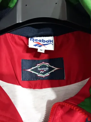 Felpa vintage Reebok uomo zip