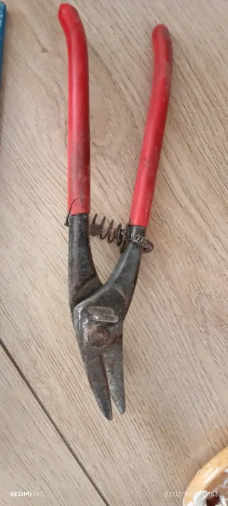 Conjunto de tijeras corte chapa pladur