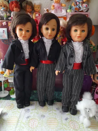 Conjunto campero Lucas Nancy muñecos