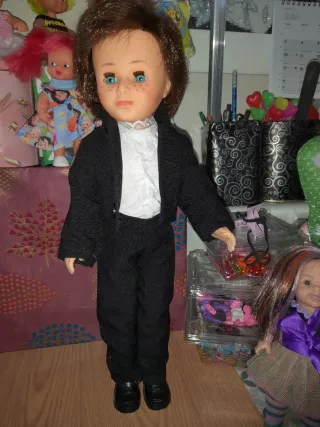 Conjunto campero Lucas Nancy muñecos