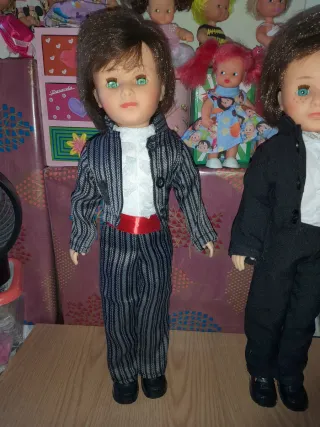 Conjunto campero Lucas Nancy muñecos