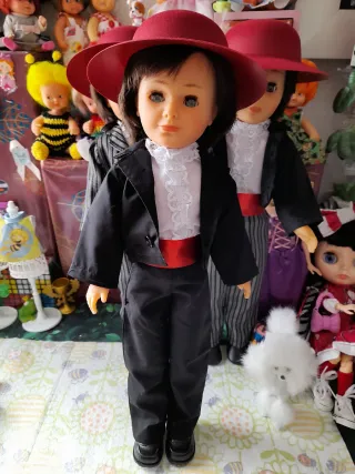 Conjunto campero Lucas Nancy muñecos