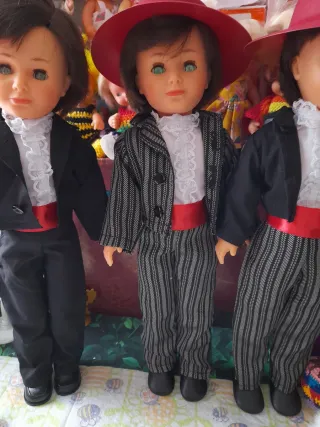 Conjunto campero Lucas Nancy muñecos