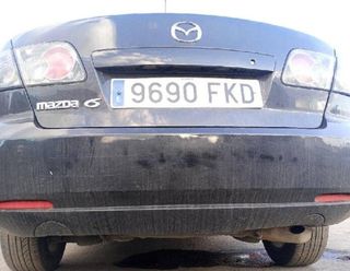 Refuerzo paragolpes del mazda gj6a50070a 6 366036