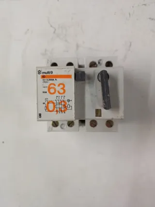 Interruptor Diferencial Multi9 ID 63A