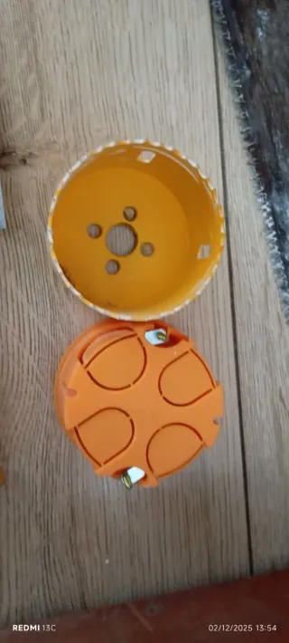 Broca corona para cajetines eléctricos