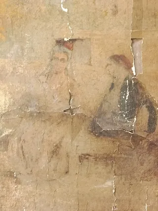 Cuadro Escena Galante Siglo XVIII-XIX