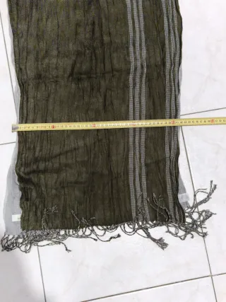 Sciarpa Carpisa grigio verde