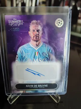 Kevin De Bruyne Firma /50 Topps Summer