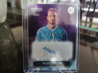 Kevin De Bruyne Firma /50 Topps Summer