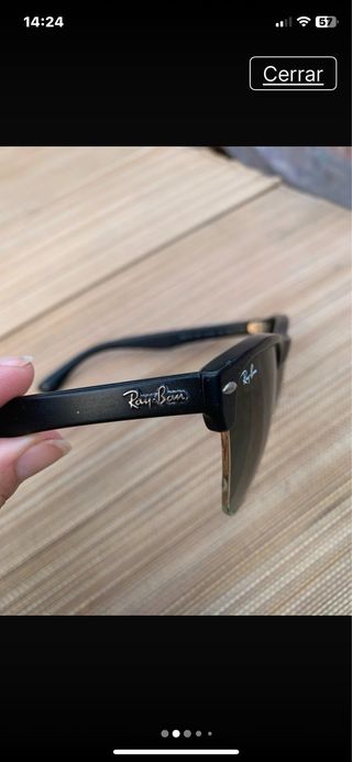 Gafas Ray Ban Wayfarer Vintage