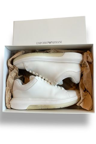 Scarpe da ginnastica Emporio Armani bianche