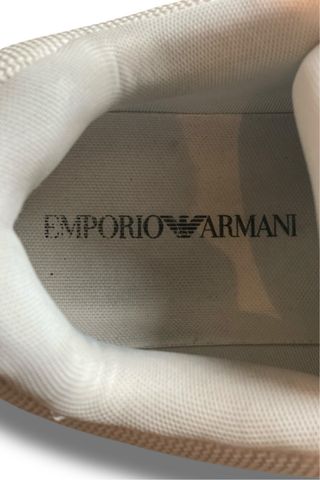 Scarpe da ginnastica Emporio Armani bianche