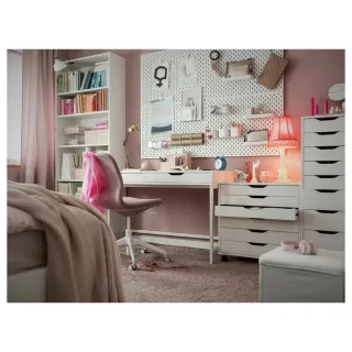 Escritorio IKEA Blanco con Cajones 132x58
