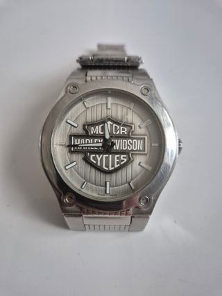 Orologio Harley Davidson 76A134 Argento Nero
