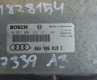 1828154 centralita 06a906018c audi a3 1.8 ambiente