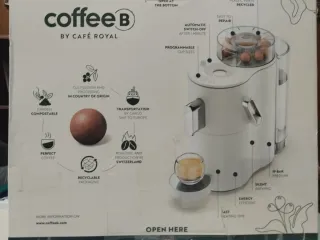 Cafetera CoffeeB by Café Royal – Modelo Globe Blac